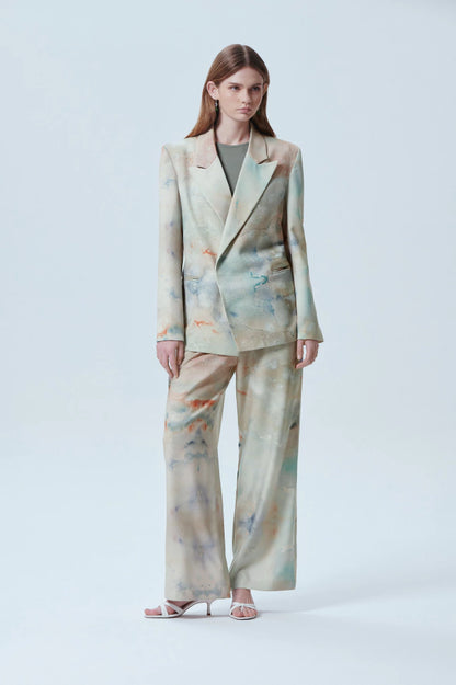 Blazer Rinascimento Stampa Disvelamento NERATTA