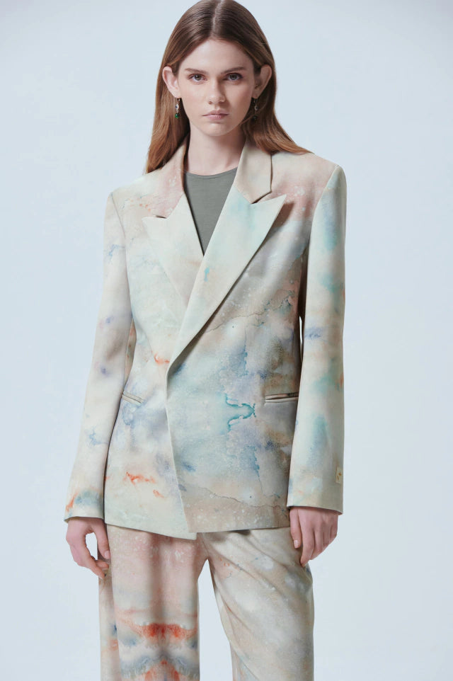 Blazer Rinascimento Stampa Disvelamento NERATTA