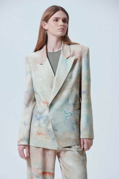 Blazer Rinascimento Stampa Disvelamento NERATTA