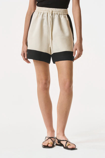 Short Bellagio Sand & Black NERATTA
