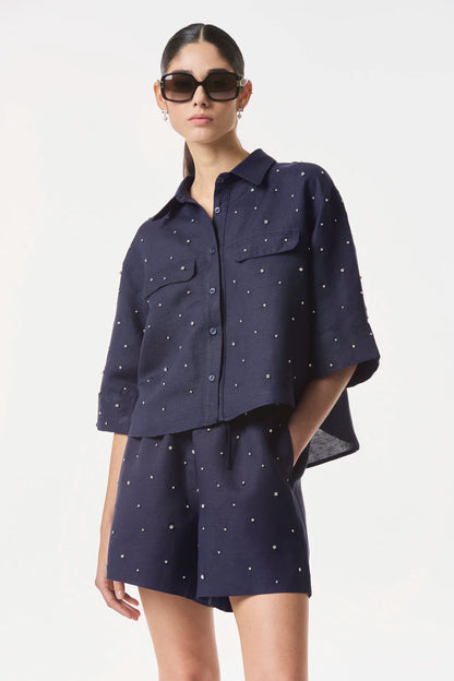 Short Bellagio Navy NERATTA