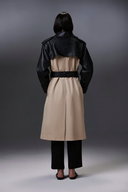 Trench Creazione Beige & Black