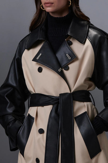 Trench Creazione Beige & Black