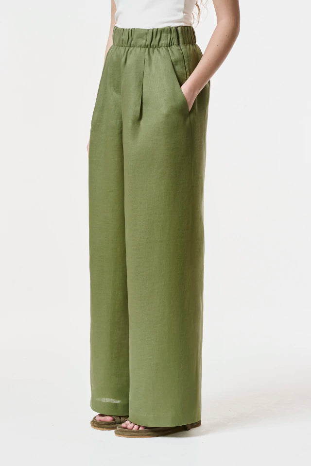 Pantalon Piacere Pistacchio NERATTA
