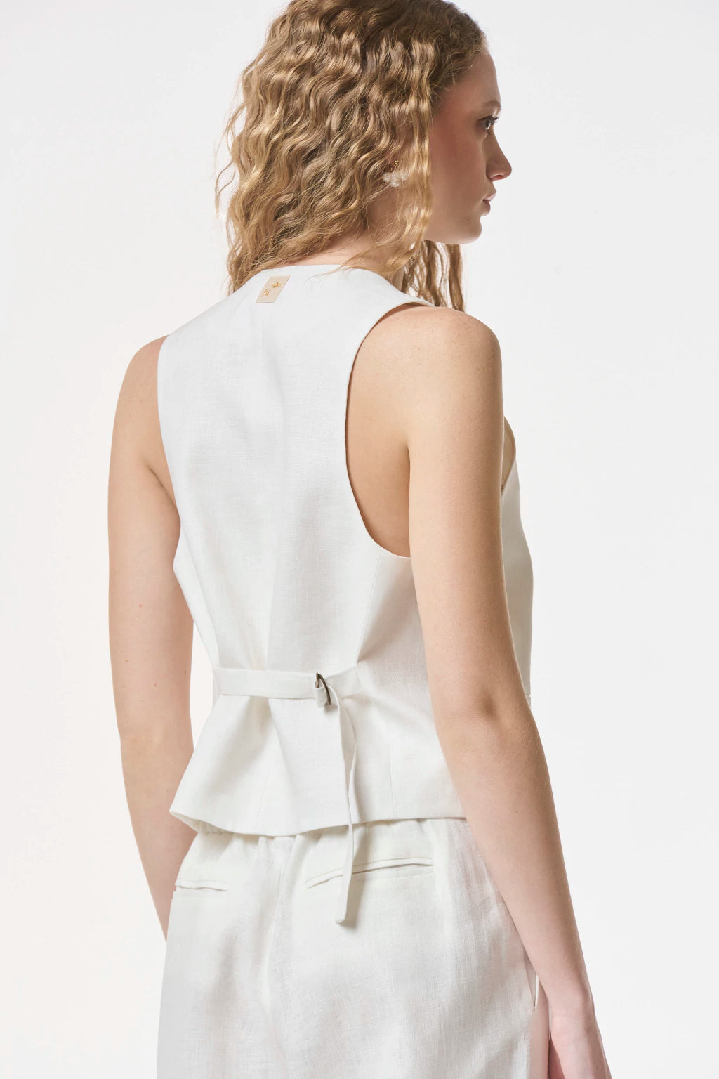 Chaleco Capriccio Off White NERATTA