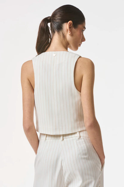 Chaleco Diplomatic Cream Neratta