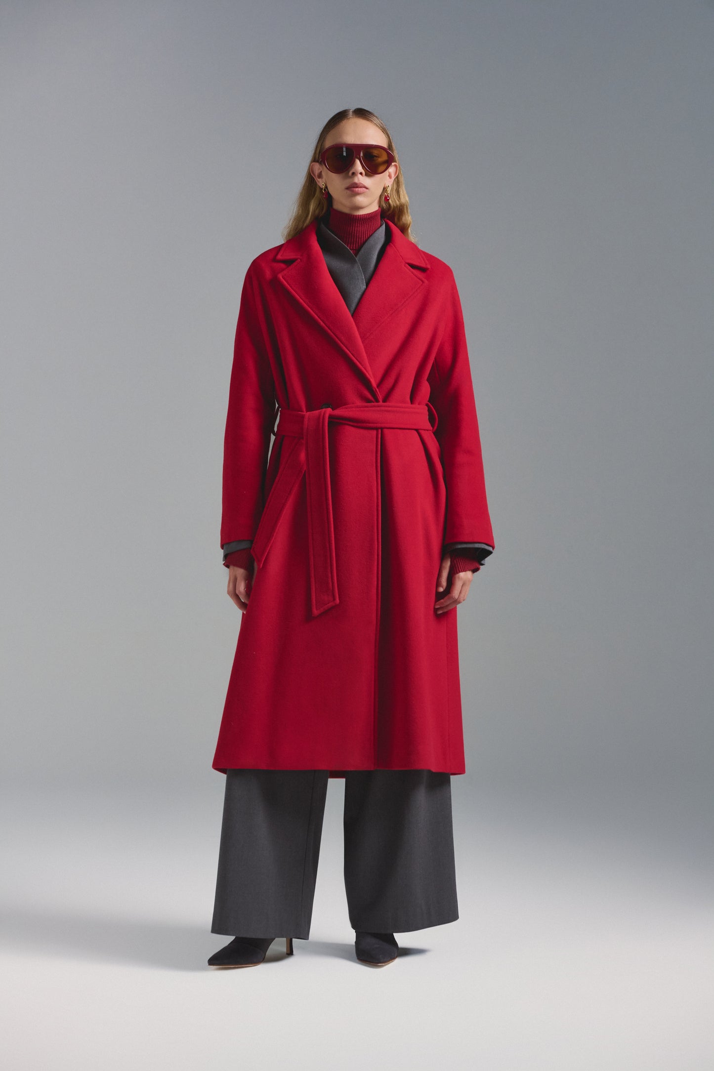 Abrigo Reims color Rouge