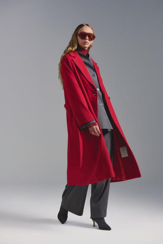 Abrigo Reims color Rouge