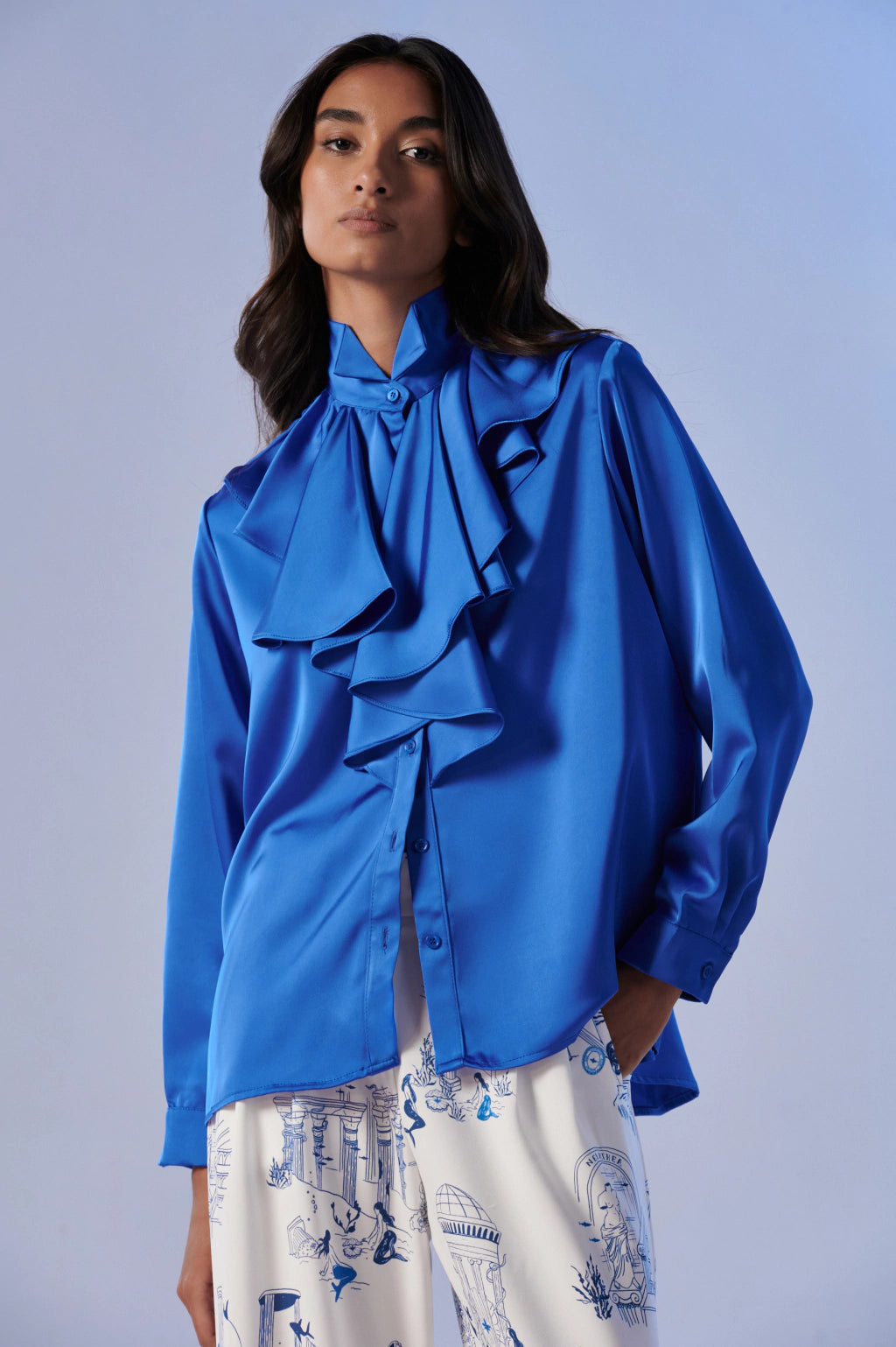 Camisa Superbia Electric Blue