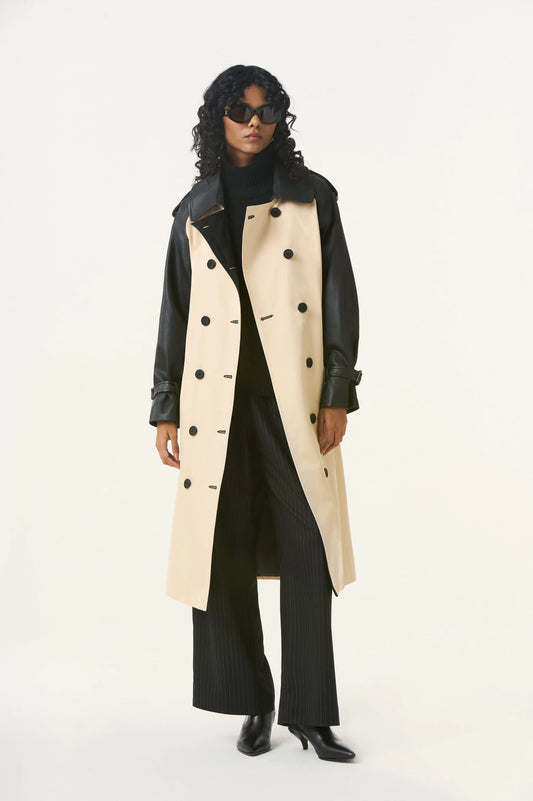 Trench Creazione Beige & Black