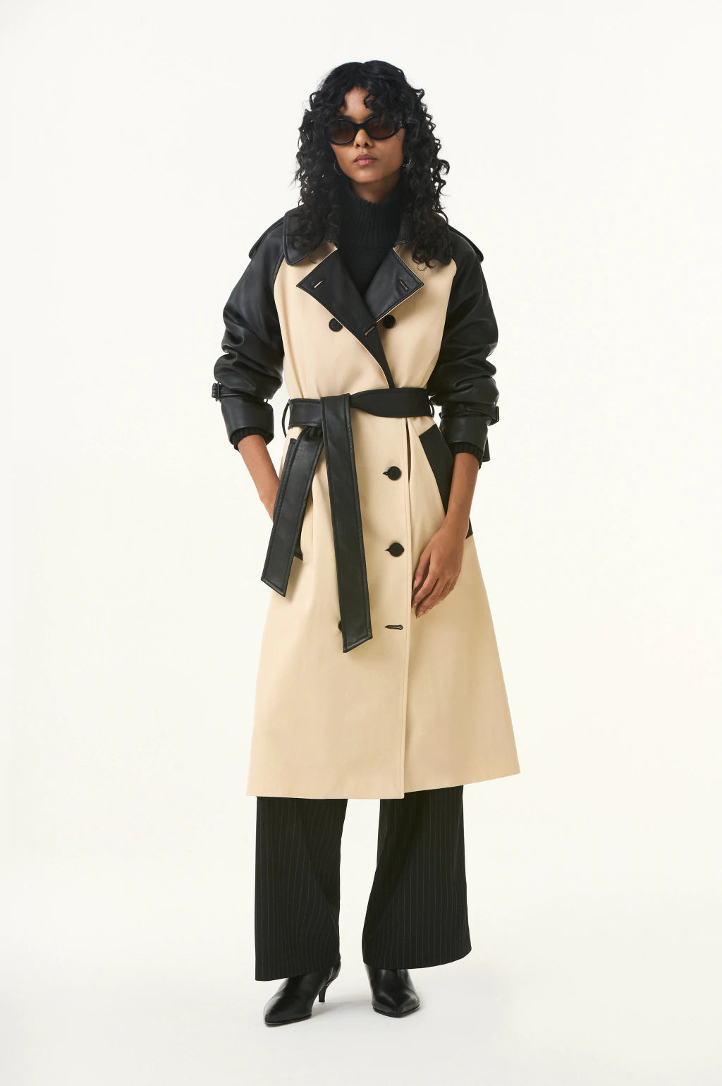 Trench Creazione Beige & Black