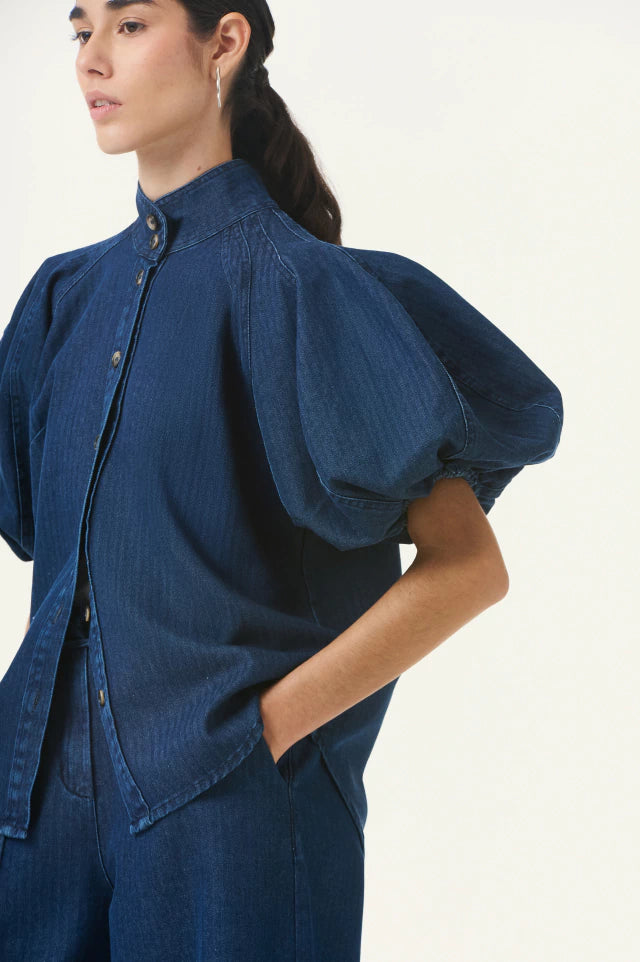 Camisa Lirica Diplomatic Denim