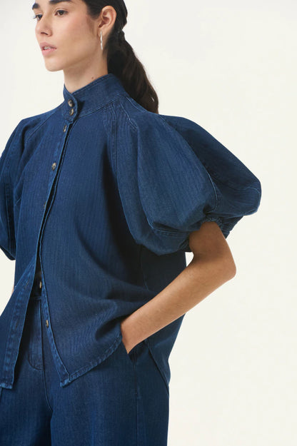 Camisa Lirica Diplomatic Denim
