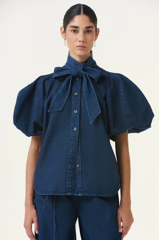 Camisa Lirica Diplomatic Denim