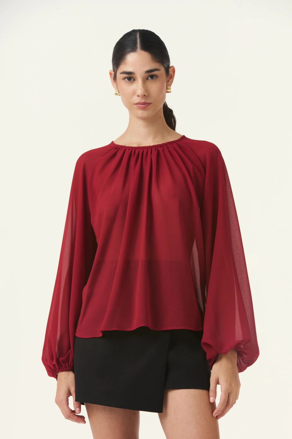 Blusa Venezia Cherry