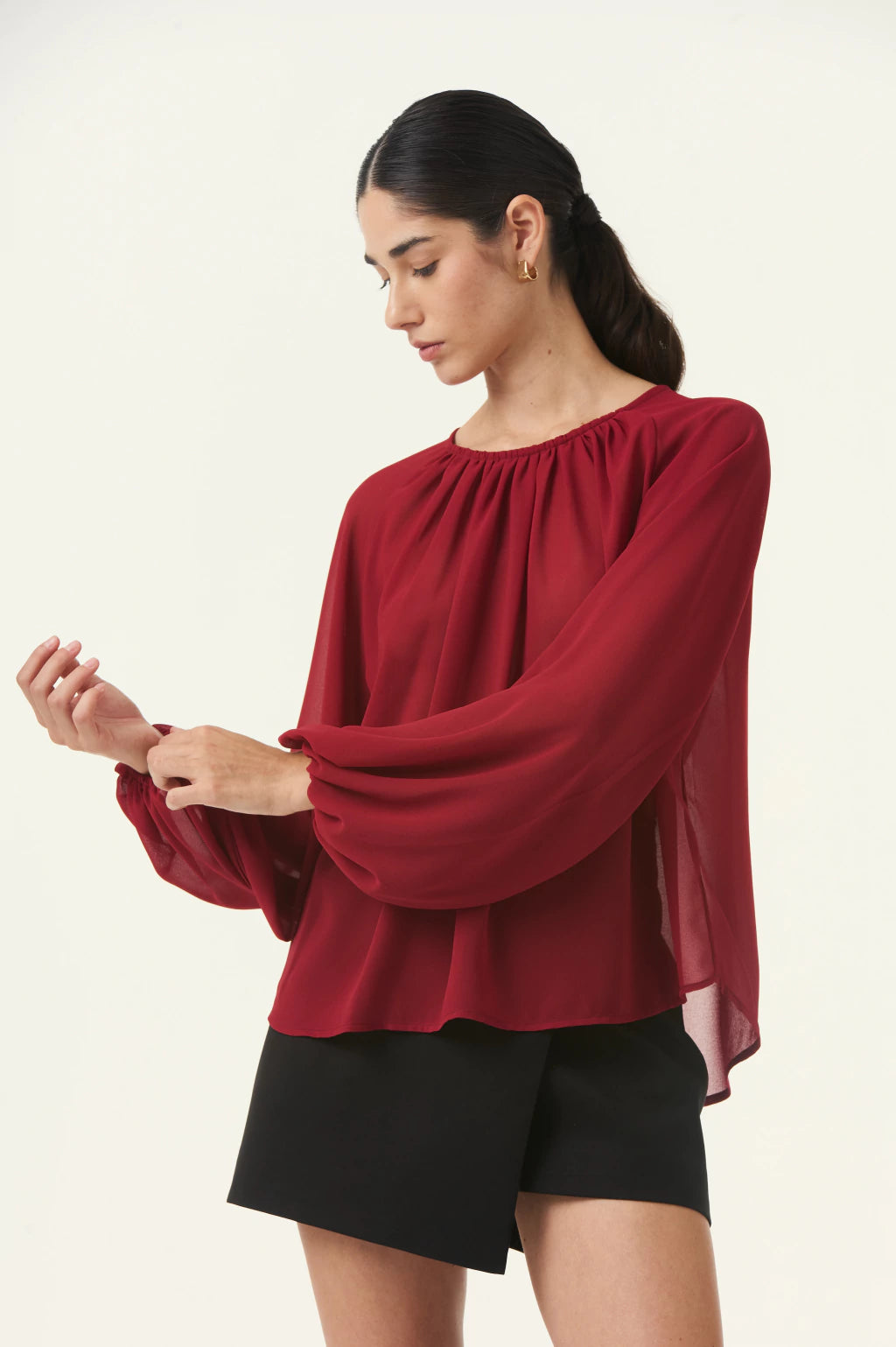 Blusa Venezia Cherry
