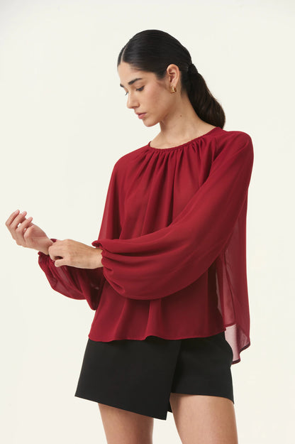 Blusa Venezia Cherry