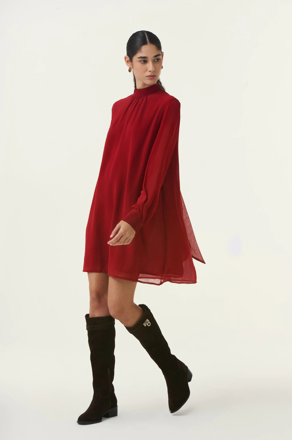 Vestido Carmen Rouge