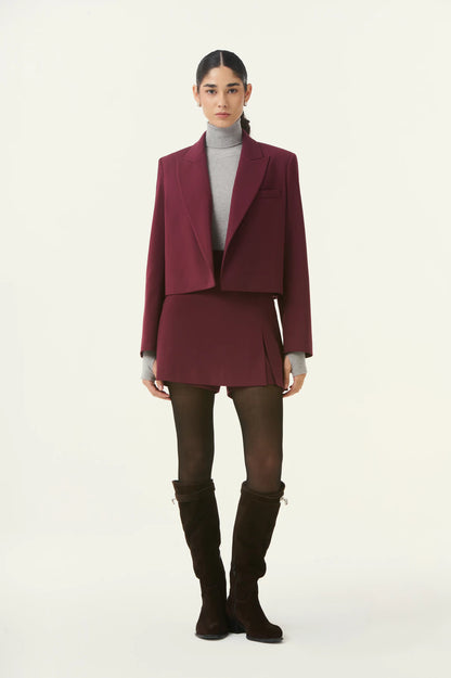 Blazer Solista Bordeaux